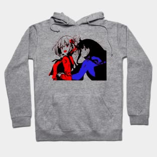 Lycoris Recoil Chisato and Takina Hoodie